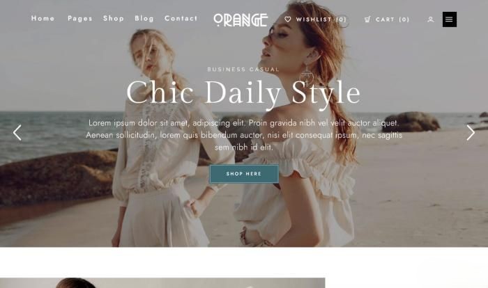 时尚生活多品类电商网站模板