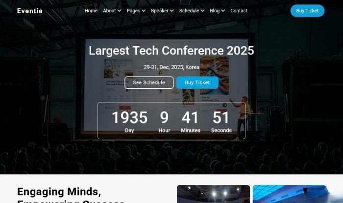 创新技术大会活动官网模板